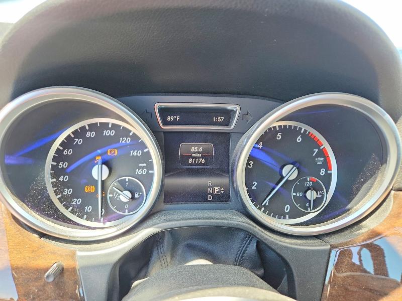 2014 Mercedes-benz M-klasse VIN 4JGDA5HB8EA424637 COPART salvage auction — MINOR DENT/SCRATCHES, Ca - Salvage Certificate, sold $4,700 on 2026-07-02 (photo 9)