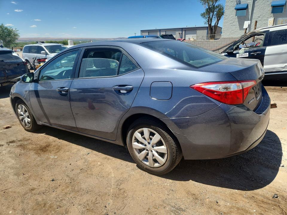 2015 Toyota VIN 5YFBURHE0FP345724 COPART salvage auction — FRONT END, NM - CERT OF TITLE-SALVAGE (P), sold $2,650 on 2026-07-02 (photo 2)