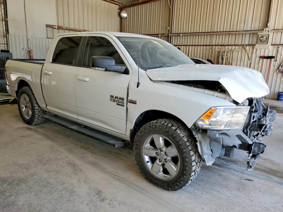 2019 Ram 1500 VIN 1C6RR6LT5KS529500 COPART salvage auction — FRONT END, Tx - Salvage Vehicle Title, sold $3,500 on 2026-08-14 (photo 4)