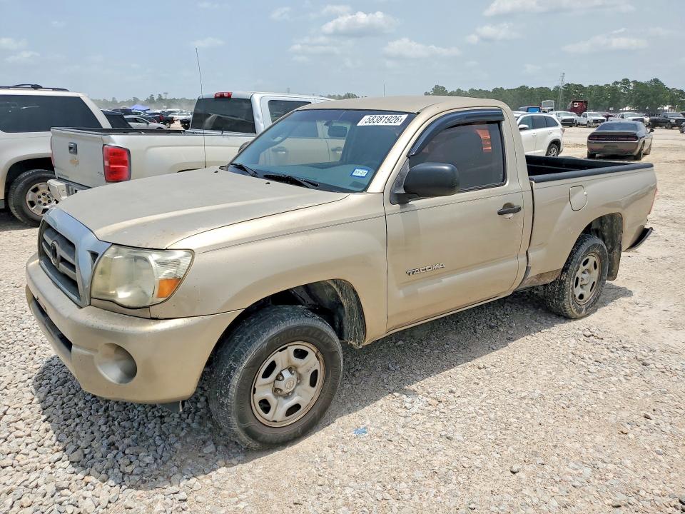 2006 Toyota Tacoma VIN 5TENX22N86Z184568 COPART salvage auction — REAR END, Tx - Salvage Vehicle Title, sold $2,600 on 2026-07-07 (photo 1)