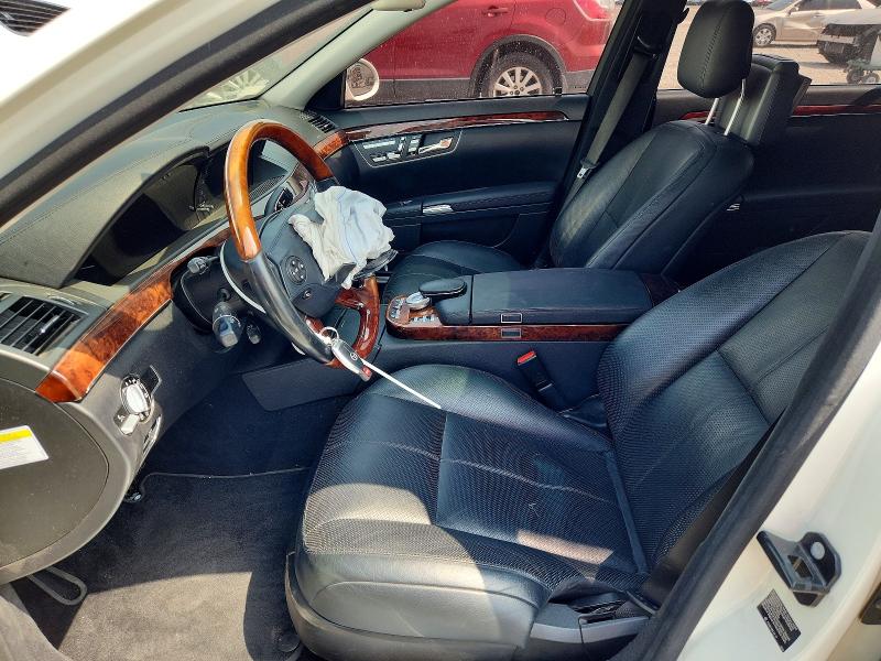 2008 Mercedes-benz S-klasse VIN WDDNG71X78A182085 COPART salvage auction — FRONT END, Co - Public - Salvage Title, sold $800 on 2026-07-28 (photo 7)