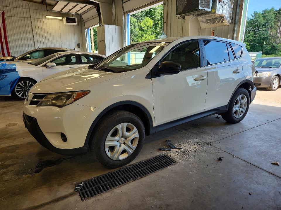 2014 Toyota Rav 4 VIN JTMZFREV1EJ004591 COPART salvage auction — REAR END, Mn - Cert Of Title-Salvage, sold $1,100 on 2026-07-21 (photo 1)