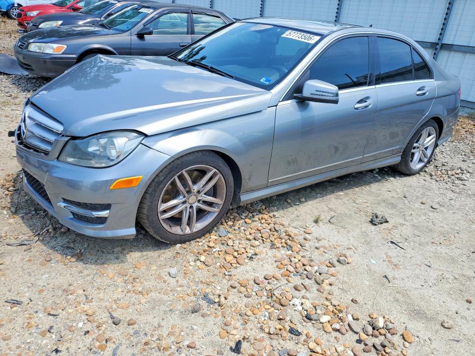 2013 Mercedes-benz VIN WDDGF8AB0DG020506 COPART salvage auction — FRONT END, Va - Certificate Of Title, sold $1,550 on 2026-07-07 (photo 1)