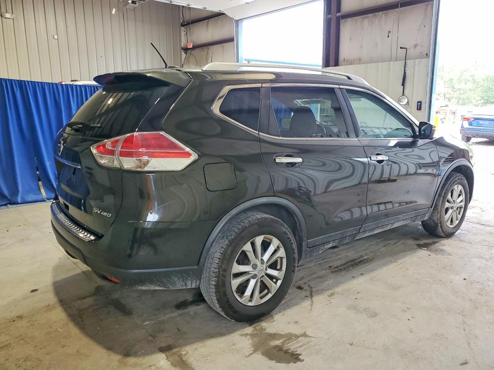 2016 Nissan Rogue VIN KNMAT2MV3GP673699 COPART salvage auction — MINOR DENT/SCRATCHES, Salvage Title, sold $3,150 on 2026-07-30 (photo 3)