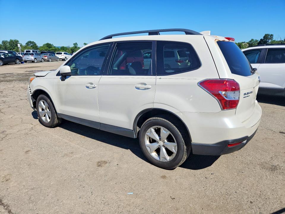 2016 Subaru Forester VIN JF2SJADC4GH502104 COPART salvage auction — FRONT END, Pa - Certificate Of Salvage, sold $1,200 on 2026-07-07 (photo 2)