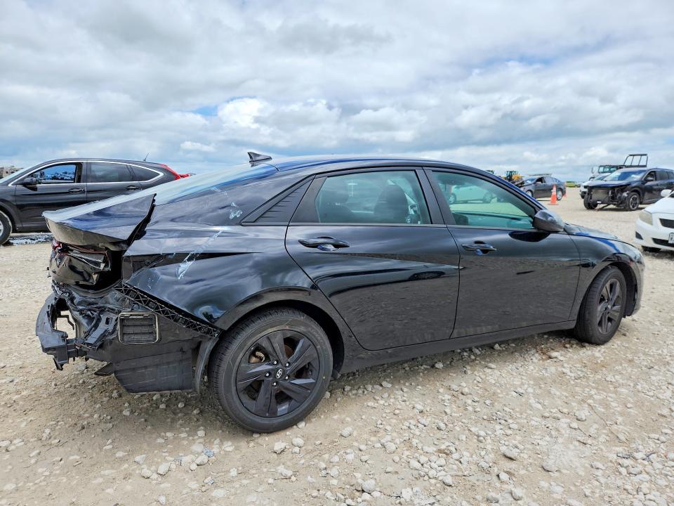 2021 Hyundai VIN 5NPLM4AG9MH030868 COPART salvage auction — REAR END, Tx - Salvage Vehicle Title, sold $3,550 on 2026-07-23 (photo 3)