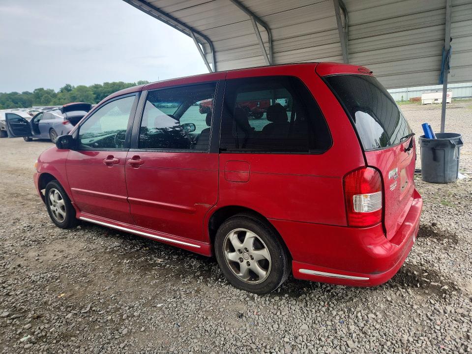 2000 Mazda Mpv VIN JM3LW28G7Y0114587 COPART salvage auction — NORMAL WEAR, Sc - Cert Of Title-Salvage, sold $150 on 2026-07-28 (photo 2)