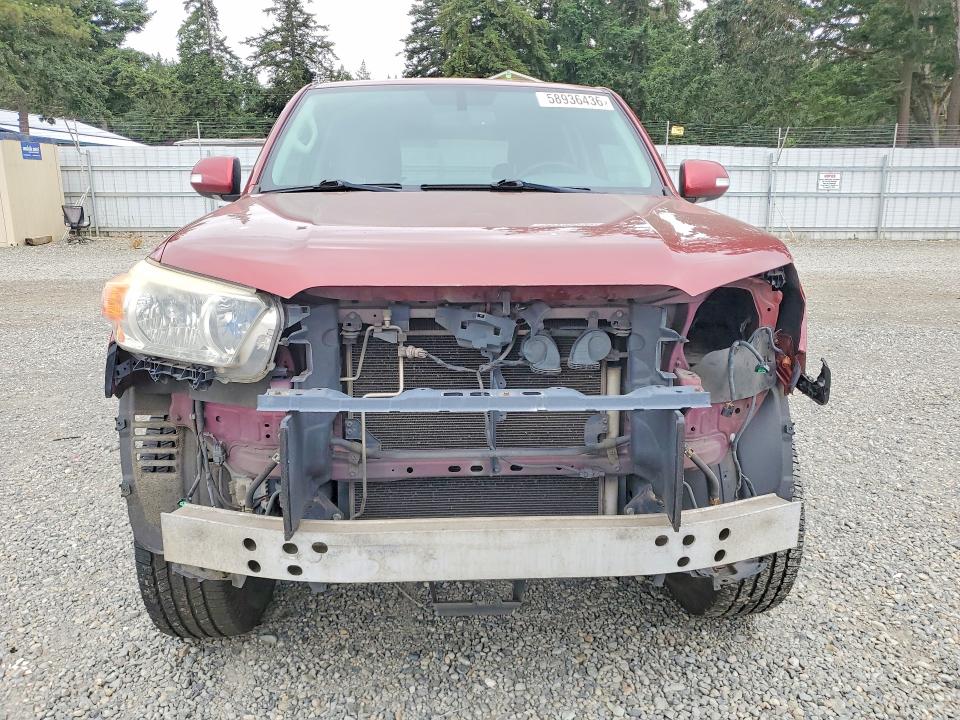 2013 Toyota 4runner VIN JTEBU5JR9D5126496 COPART salvage auction — FRONT END, Wa - Bill Of Sale, sold $7,700 on 2026-07-17 (photo 5)
