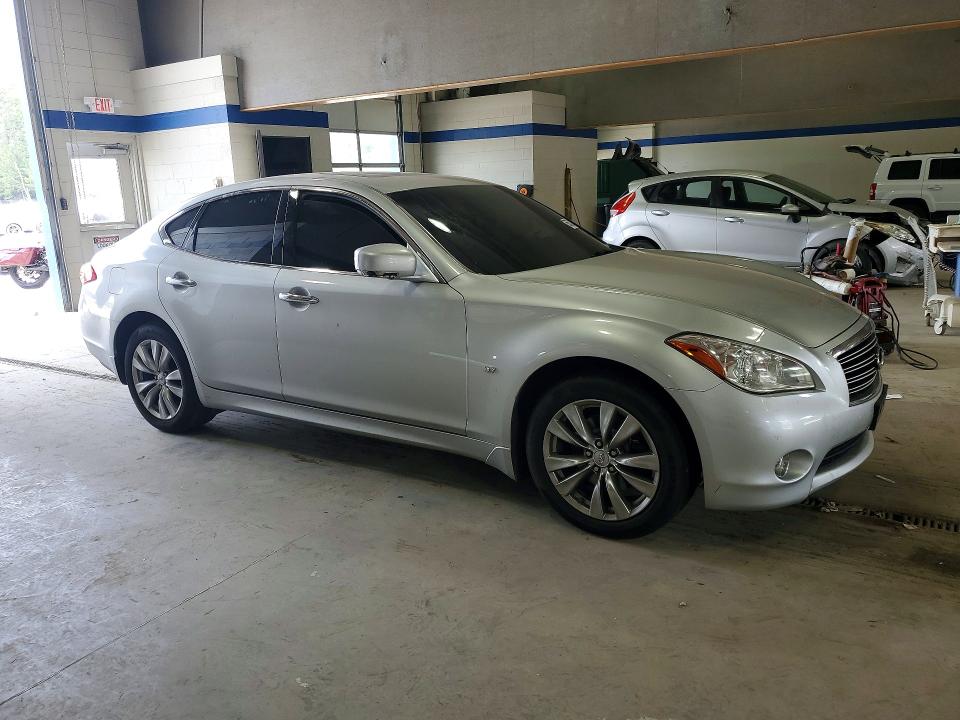 2014 Infiniti Q70 VIN JN1BY1AR4EM320459 COPART salvage auction — SIDE, Va - Cert Of Title - Salvage, sold $1,850 on 2026-07-17 (photo 4)