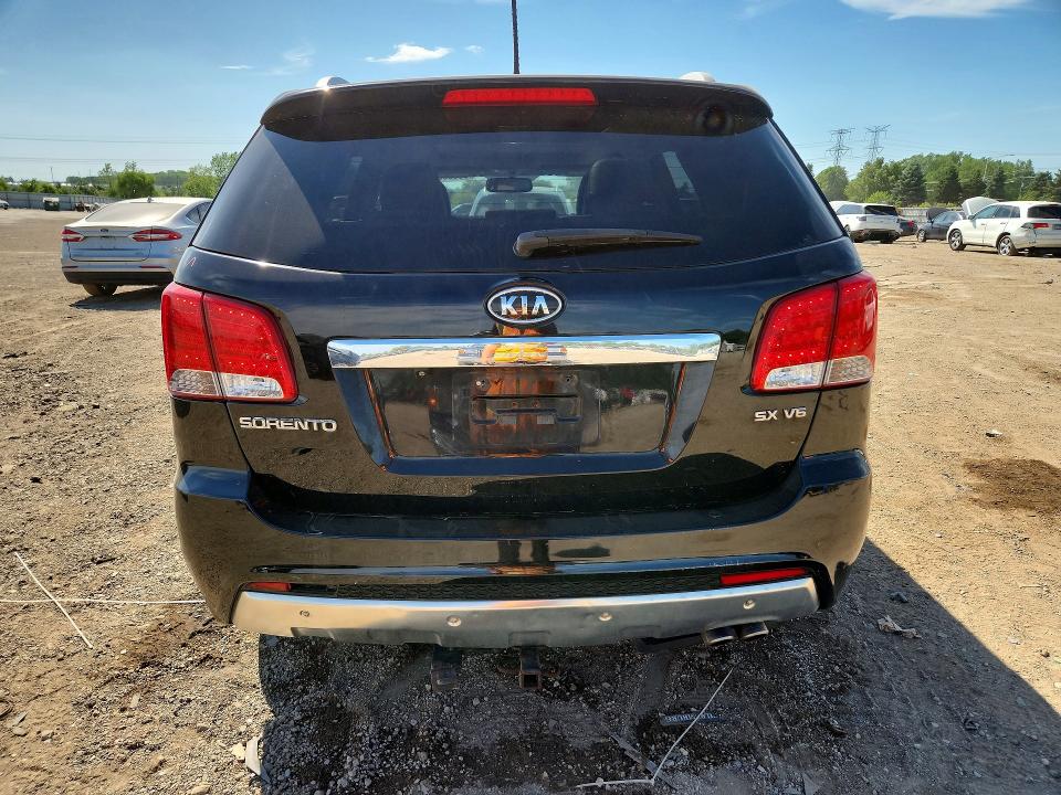 2011 Kia Sorento VIN 5XYKW4A23BG111864 COPART salvage auction — FRONT END, Il - Salvage Certificate, sold $1,200 on 2026-07-14 (photo 6)