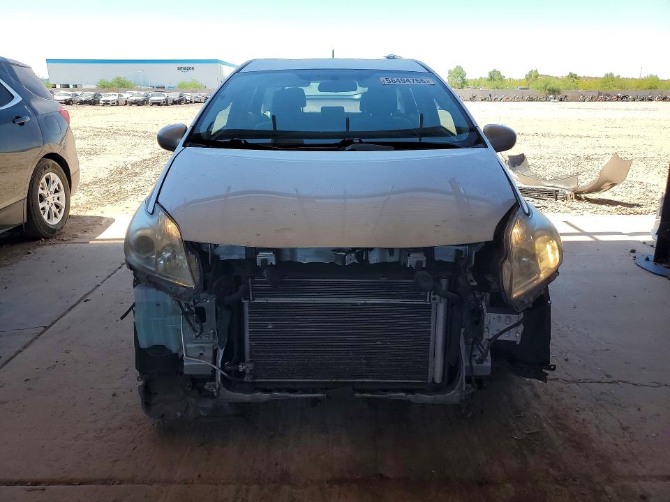 2011 Toyota Prius VIN JTDKN3DU2B5368761 COPART salvage auction — FRONT END, Az - Cert Of Title - Salvage, sold $2,600 on 2026-07-14 (photo 5)