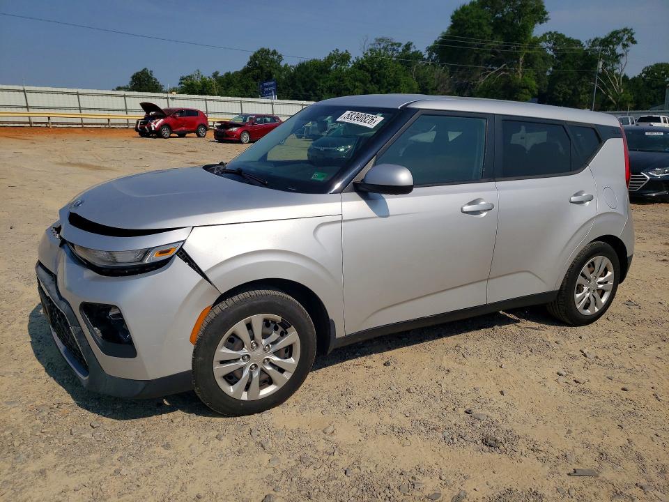 2021 Kia Soul VIN KNDJ23AU7M7743270 COPART salvage auction — FRONT END, Va - Cert Of Title - Salvage, sold $2,350 on 2026-07-31 (photo 1)
