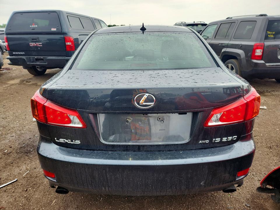 2010 Lexus Is VIN JTHCF5C2XA5043981 COPART salvage auction — FRONT END, Wv - Salvage Certificate, sold $1,250 on 2026-07-09 (photo 6)