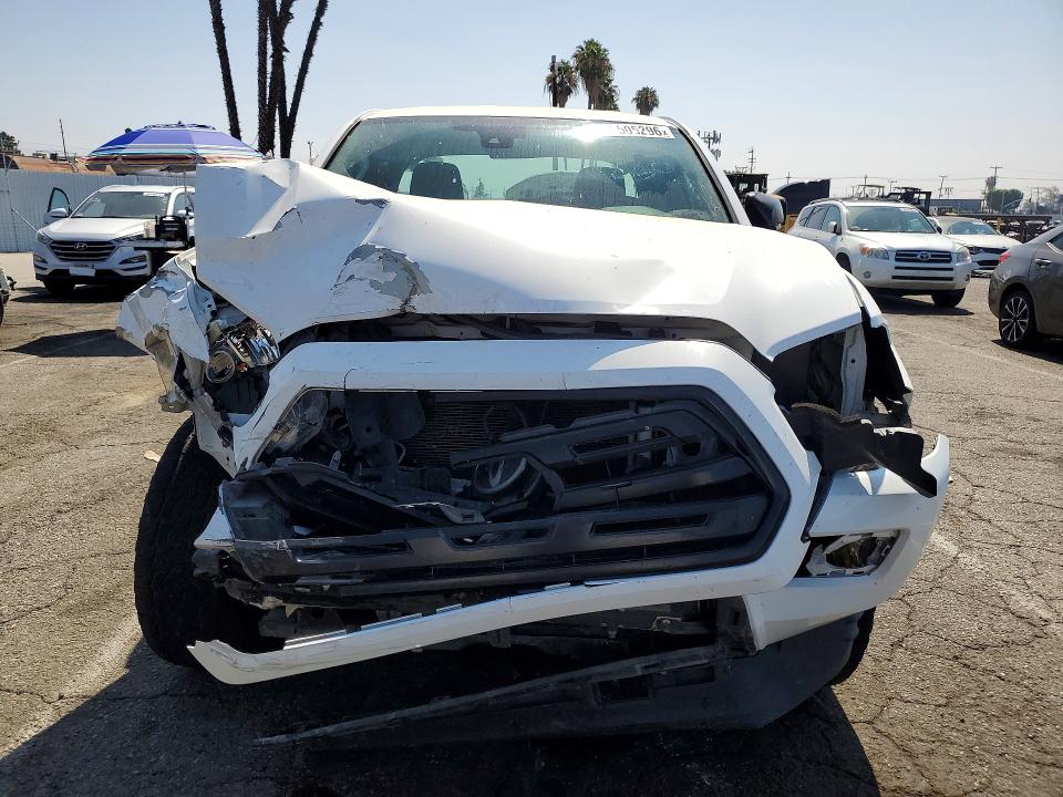 2018 Toyota VIN 5TFRX5GN5JX112030 COPART salvage auction — FRONT END, Ca - Salvage Certificate, sold $5,300 on 2026-07-22 (photo 5)