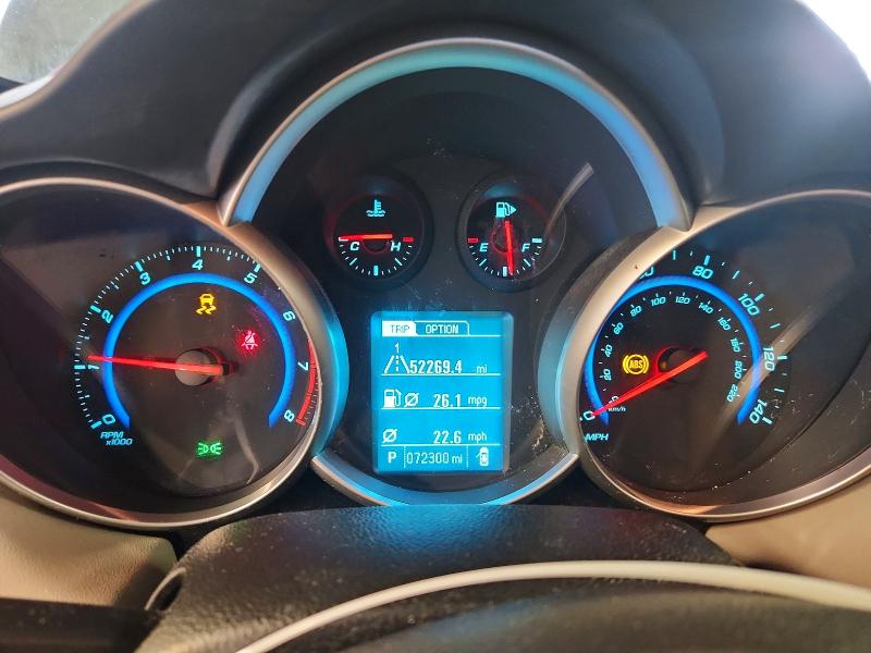 2016 Chevrolet Cruze limited VIN 1G1PC5SH9G7203338 COPART salvage auction — FRONT END, OH - CERT OF TITLE-REPOSSESSION, sold $575 on 2026-07-09 (photo 9)