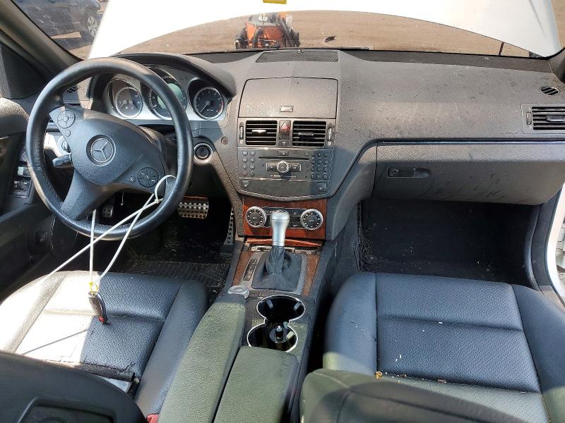 2009 Mercedes-benz C-klasse VIN WDDGF81X09F251060 COPART salvage auction — REAR END, Ct - Cert Of Title-Salvage, sold $475 on 2026-07-10 (photo 8)