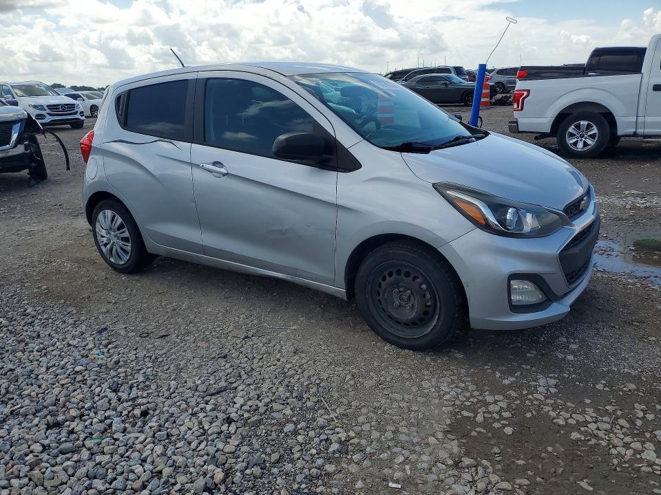 2021 Chevrolet Spark VIN KL8CB6SA7MC710218 COPART salvage auction — SIDE, Tx - Salvage Vehicle Title, sold $525 on 2026-07-27 (photo 4)
