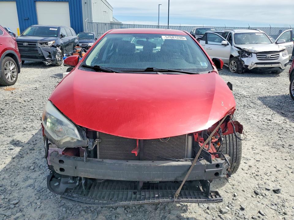 2016 Toyota VIN 2T1BURHE5GC743058 COPART salvage auction — FRONT END, Ns - Cert Of Reg - Non-Repairable, sold $3,250 on 2026-07-09 (photo 5)