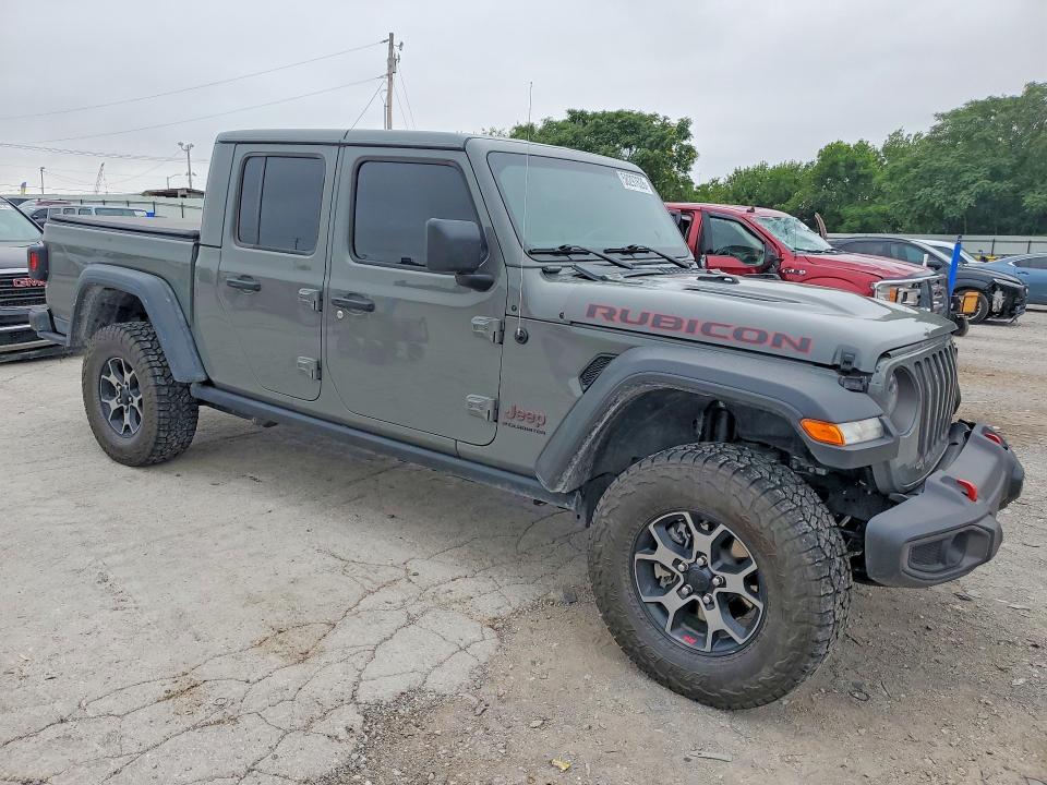 2023 Jeep Gladiator VIN 1C6JJTBG6PL521074 COPART salvage auction — FRONT END, Ok - Cert Of Title-Salvage, sold $21,900 on 2026-09-22 (photo 4)