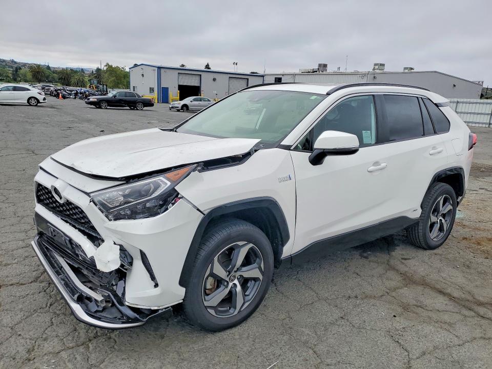 2021 Toyota VIN JTMAB3FV1MD020775 COPART salvage auction — FRONT END, Ca - Salvage Certificate, sold $150 on 2026-07-24 (photo 1)