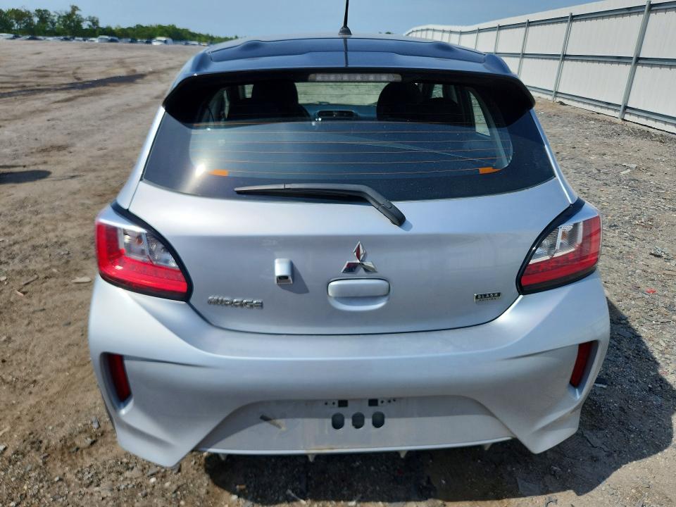 2024 Mitsubishi Mirage VIN ML32AWHJ1RH015002 COPART salvage auction — FRONT END, VA - CERT OF TITLE - SALVAGE, sold $1,200 on 2026-07-29 (photo 6)