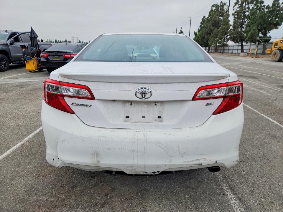 2014 Toyota VIN 4T1BF1FK8EU820974 COPART salvage auction — REAR END, Ca - Salvage Certificate, sold $2,450 on 2026-07-03 (photo 6)