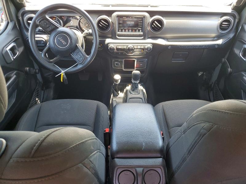 2023 Jeep Wrangler / VIN 1C4HJXAG0PW585593 COPART salvage auction — REAR END, Ca - Salvage Certificate, sold $6,400 on 2026-07-24 (photo 8)