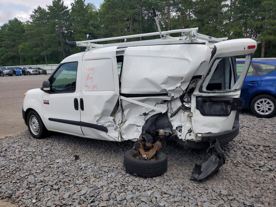 2018 Ram Promaster city VIN ZFBERFAB2J6L85383 COPART salvage auction — REAR END, MN - CERT OF TITLE-SALVAGE, sold $975 on 2026-07-22 (photo 2)