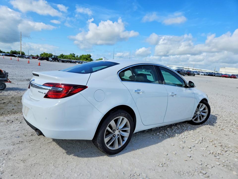 2014 Buick Regal VIN 2G4GN5EX9E9279993 COPART salvage auction — FRONT END, Tx - Salvage Vehicle Title, sold $625 on 2026-07-02 (photo 3)