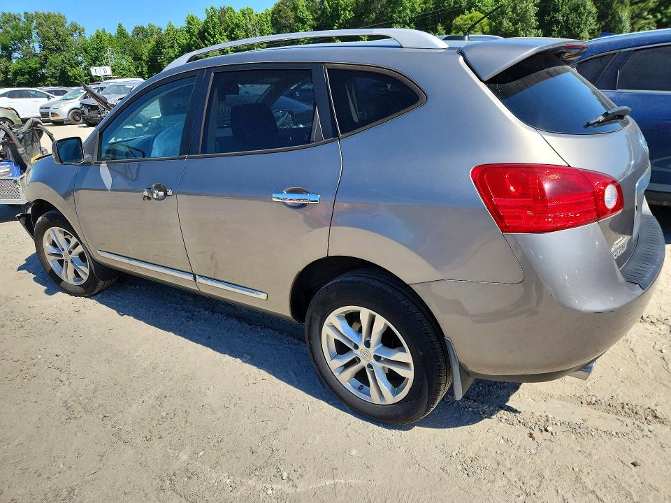 2013 Nissan Rogue VIN JN8AS5MT6DW545188 COPART salvage auction — FRONT END, Va - Cert Of Title - Salvage, sold $400 on 2026-07-07 (photo 2)