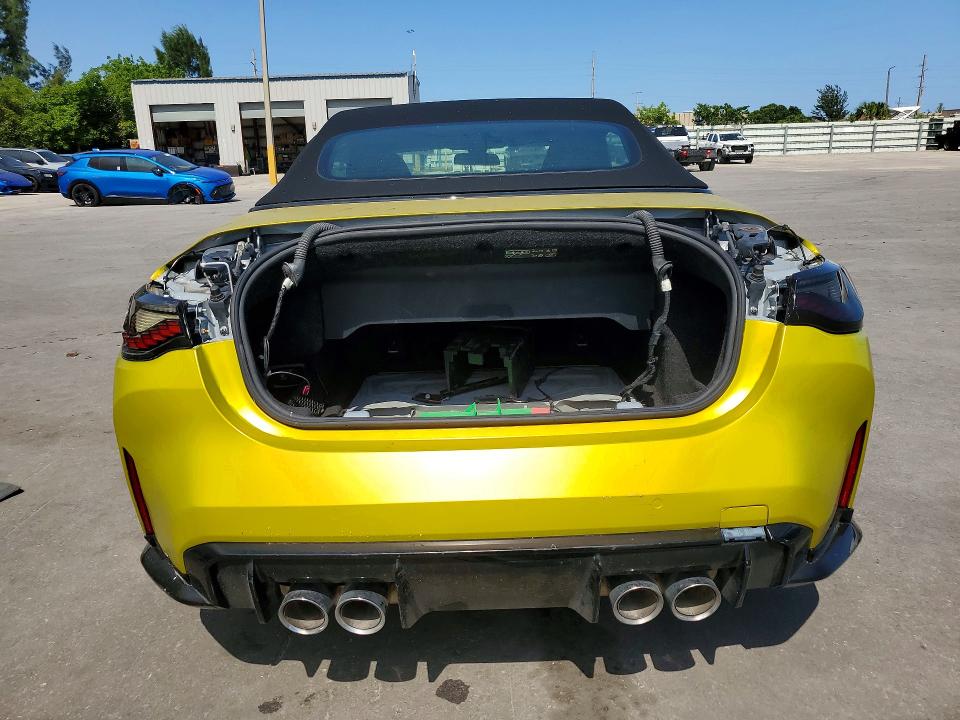 2024 BMW M4 VIN WBS33BA08RCR82377 COPART salvage auction — MECHANICAL, Fl - Certificate Of Destruction (P), sold $60 on 2026-07-27 (photo 6)