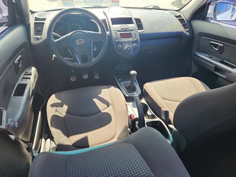 2011 Kia Soul VIN KNDJT2A18B7307344 COPART salvage auction — FRONT END, FL - CERT OF TITLE SLVG REBUILDABLE, sold $400 on 2026-07-07 (photo 8)