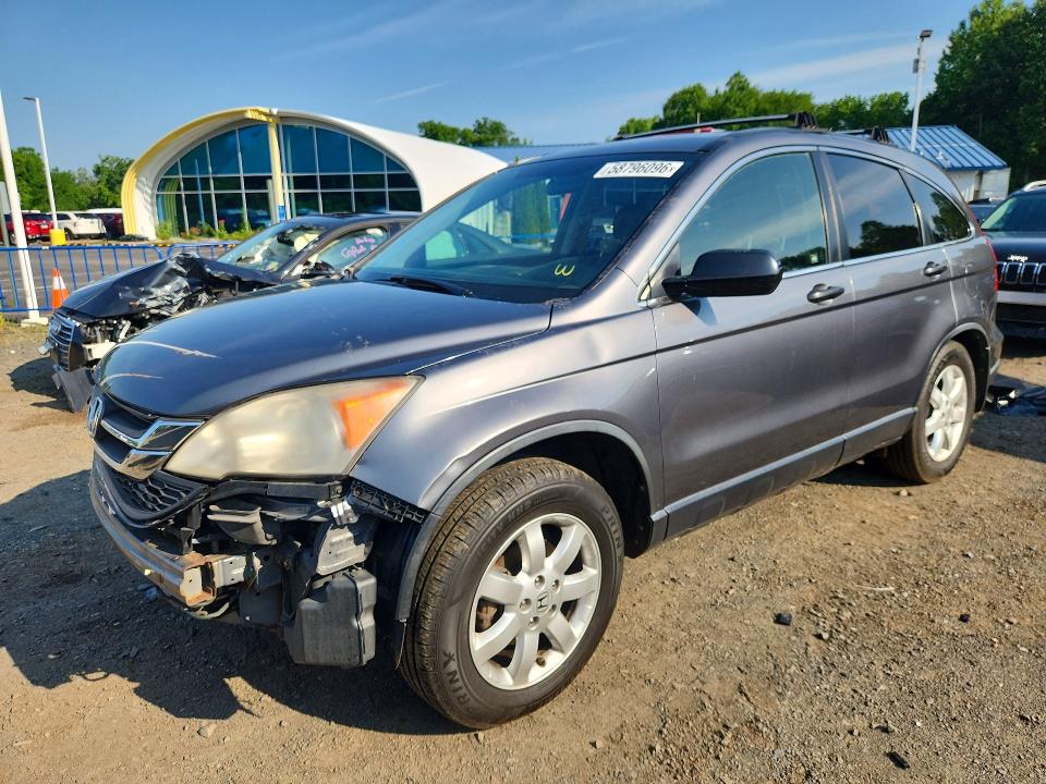 2011 Honda Cr-v VIN JHLRE4H47BC033573 COPART salvage auction — FRONT END, Ct - Certificate Of Title, sold $1,500 on 2026-07-02 (photo 1)