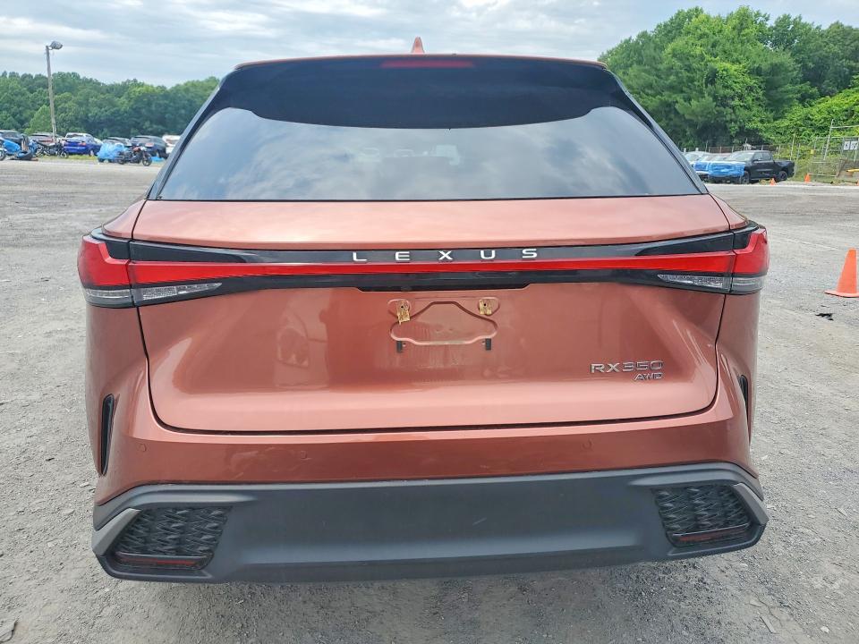 2024 Lexus Rx 350 VIN 2T2BAMCA2RC042833 COPART salvage auction — FRONT END, PA - CERTIFICATE OF SALVAGE, sold $25,000 on 2026-07-16 (photo 6)