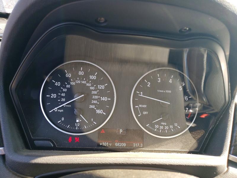 2016 BMW X1 VIN WBXHT3C39G5E54414 COPART salvage auction — FRONT END, CT - CERT OF TITLE-SALVAGE, sold $3,550 on 2026-07-02 (photo 9)