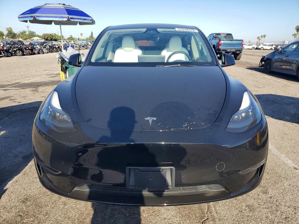 2025 Tesla VIN 7SAYGDED6SF233762 COPART salvage auction — SIDE, Ca - Salvage Certificate, sold $8,200 on 2026-07-24 (photo 5)