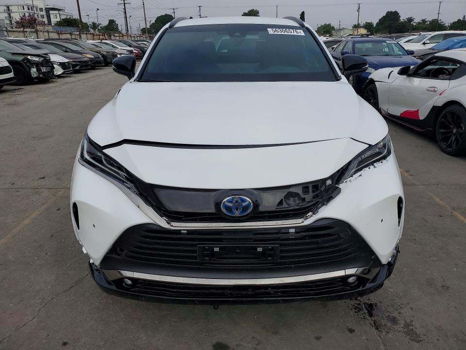2024 Toyota Venza VIN JTEAAAAHXRJ185172 COPART salvage auction — FRONT END, Ca - Salvage Certificate (P), sold $11,400 on 2026-07-29 (photo 5)