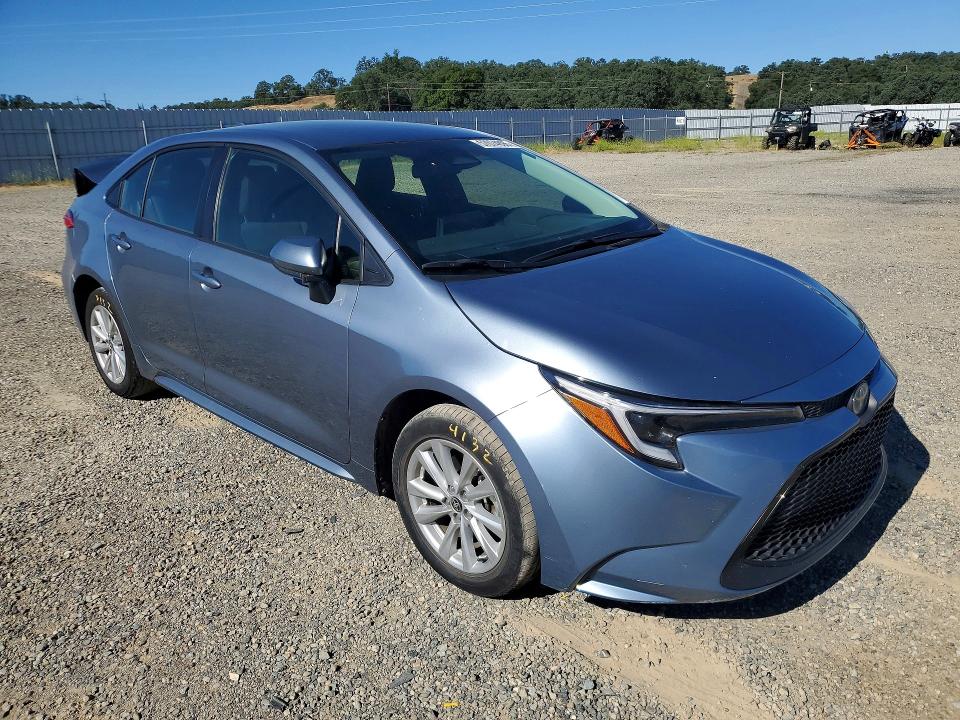 2025 Toyota Corolla VIN JTDBCMFEXS3107309 COPART salvage auction — REAR END, Salvage Title, sold $4,600 on 2026-07-24 (photo 4)