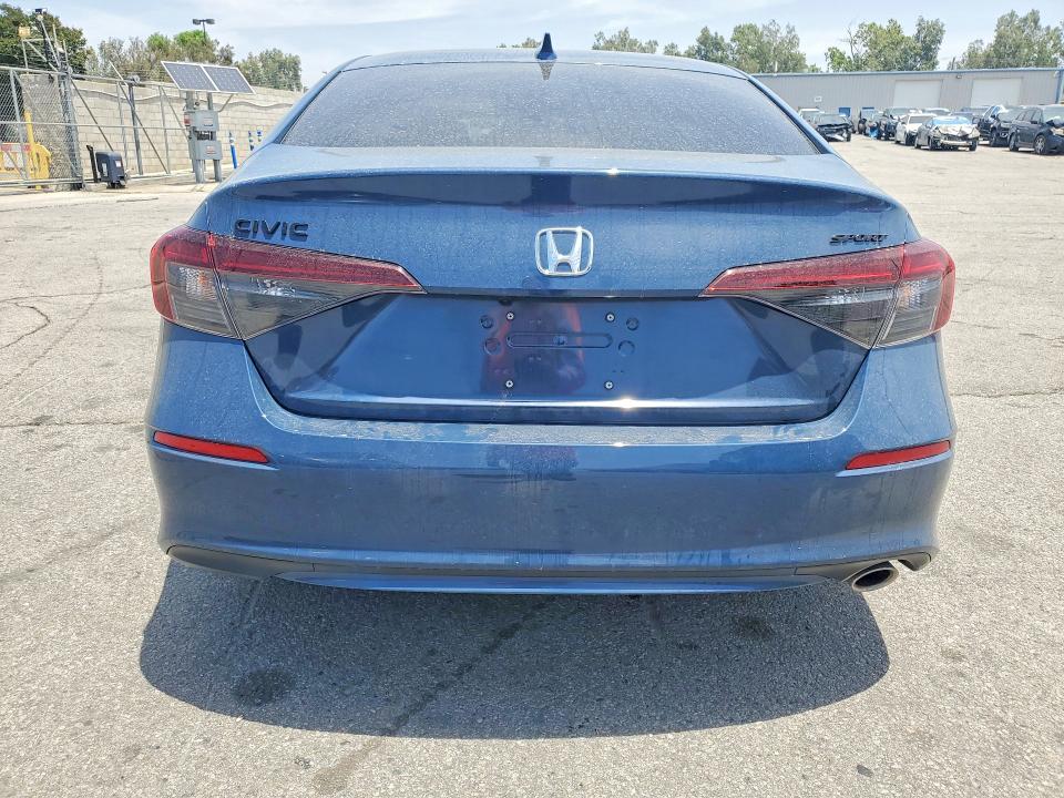 2026 Honda Civic VIN 2HGFE2F52TH507932 COPART salvage auction — FRONT END, Ca - Salvage Certificate, sold $9,700 on 2026-07-02 (photo 6)