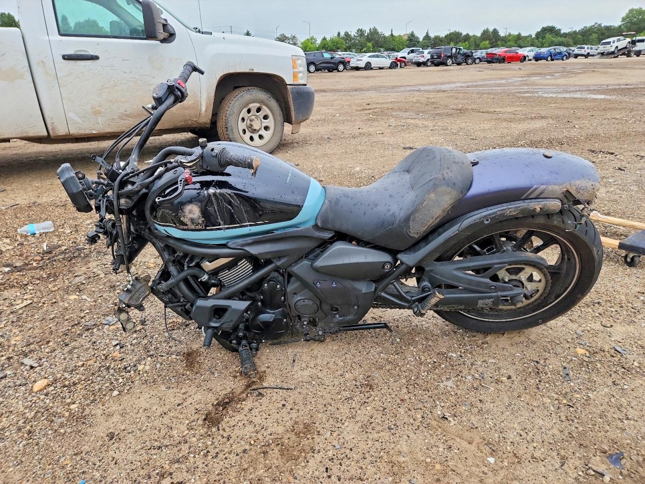 2020 Kawasaki EN650 VIN JKAENED19LDA20734 COPART salvage auction — All Over, WV - SALVAGE CERTIFICATE, sold $90 on 2026-07-09 (photo 3)
