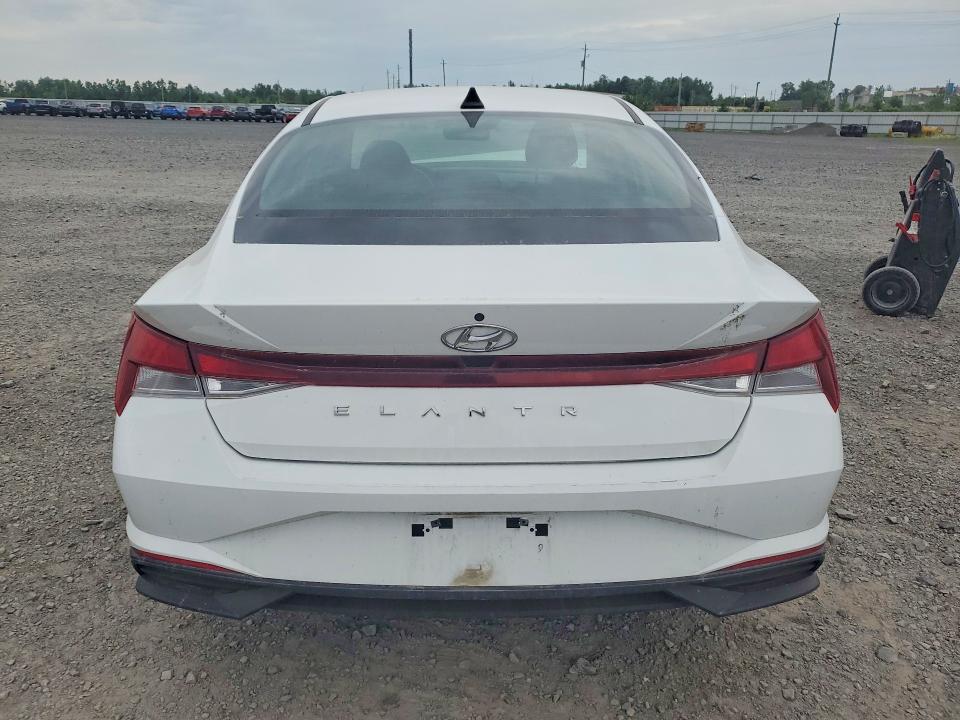 2022 Hyundai Elantra VIN KMHLM4AG0NU309287 COPART salvage auction — FRONT END, On - Permit Salvage, sold $3,450 on 2026-07-14 (photo 6)