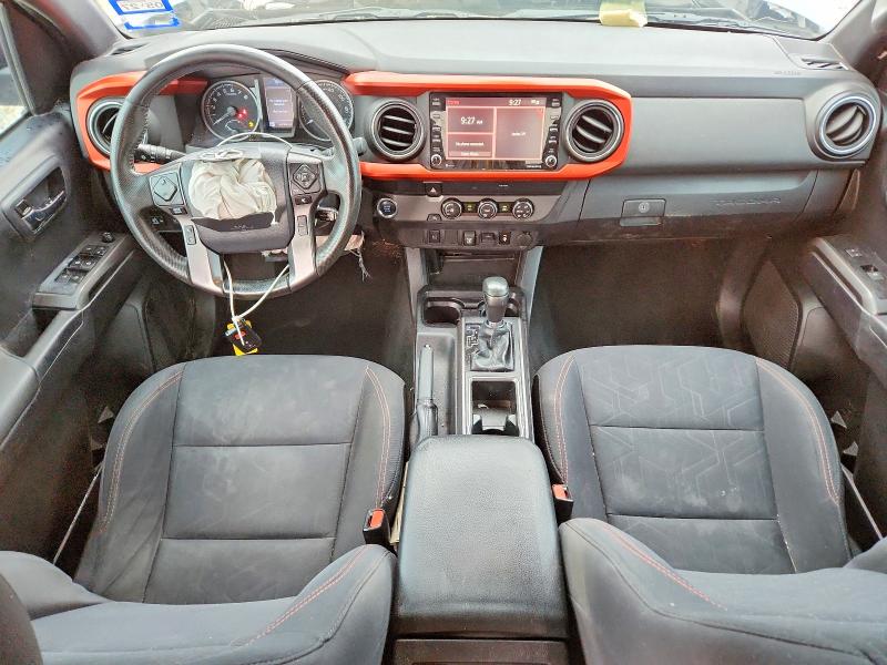 2020 Toyota Tacoma VIN 5TFAZ5CN3LX093381 COPART salvage auction — FRONT END, Tx - Salvage Vehicle Title, sold $10,400 on 2026-07-09 (photo 8)