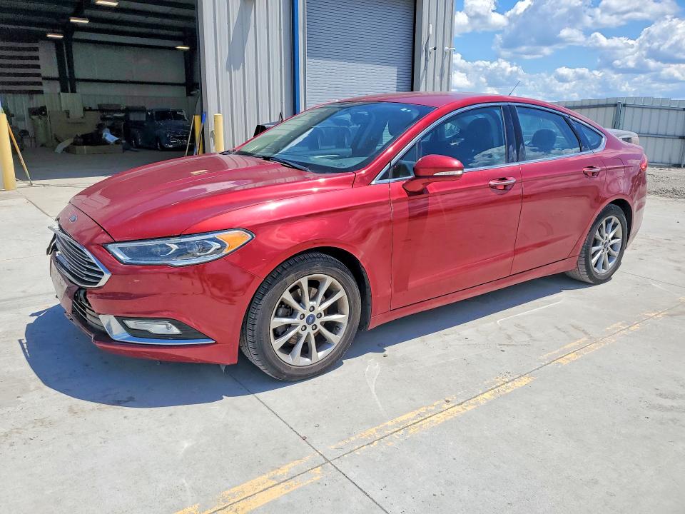 2017 Ford Fusion VIN 3FA6P0HD2HR203972 COPART salvage auction — FRONT END, Ky - Cert Of Title-Salvage, sold $1,850 on 2026-07-09 (photo 1)