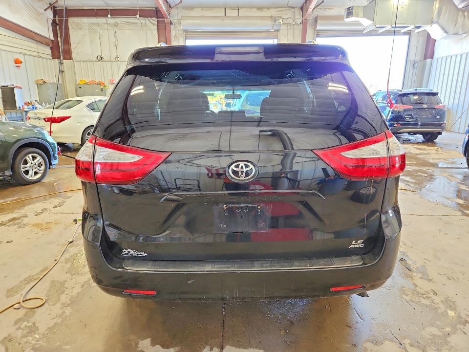 2017 Toyota VIN 5TDJZ3DC6HS166404 COPART salvage auction — FRONT END, WI - CERTIFICATE OF TITLE, sold $3,050 on 2026-07-27 (photo 6)