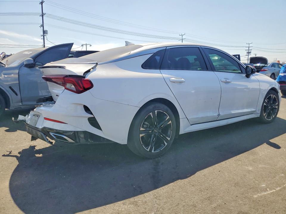 2024 Kia K5 VIN 5XXG64J2XRG244352 COPART salvage auction — REAR END, Ca - Salvage Certificate, sold $3,200 on 2026-07-20 (photo 3)