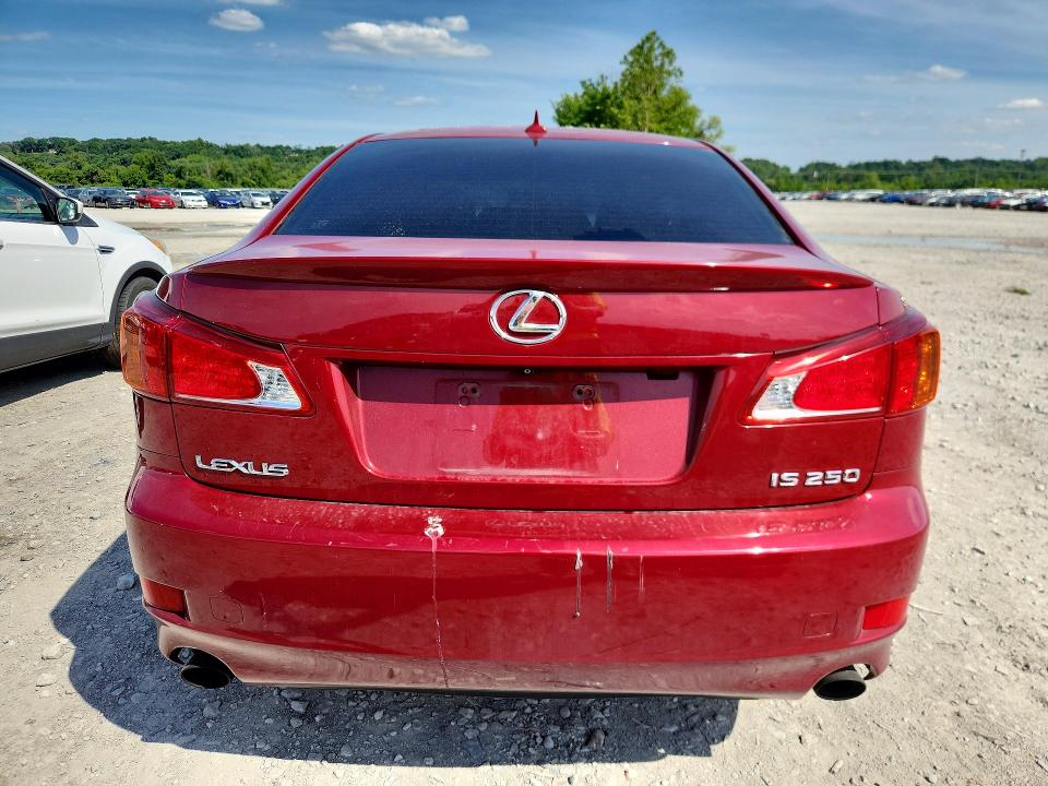 2010 Lexus Is VIN JTHBF5C24A5113454 COPART salvage auction — FRONT END, Il - Salvage Certificate, sold $300 on 2026-07-27 (photo 6)