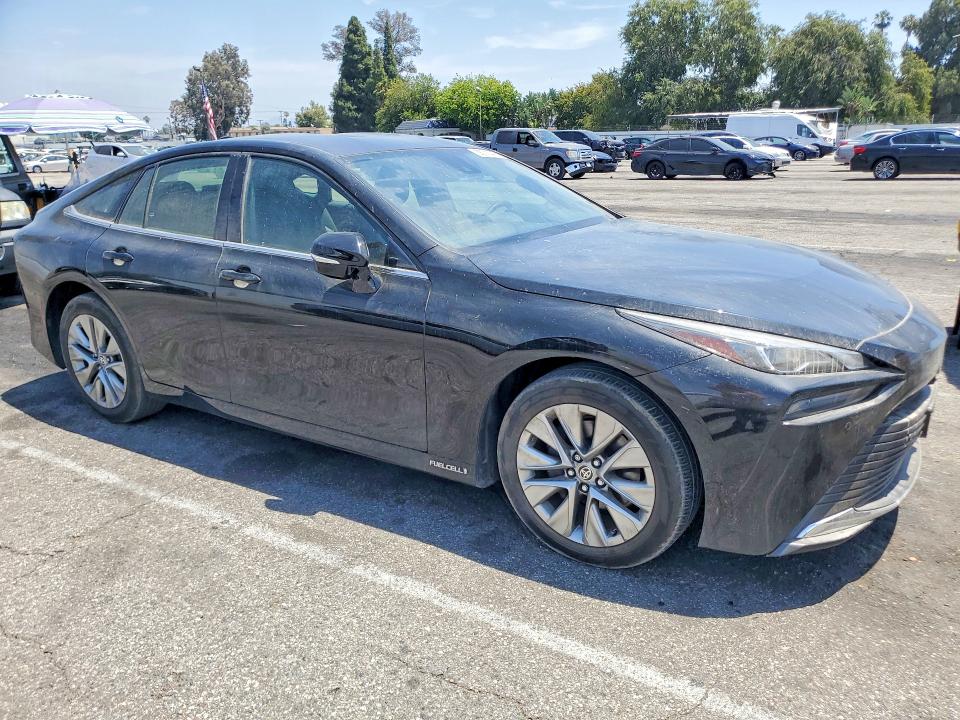 2023 Toyota Mirai VIN JTDAAAAA3PA009813 COPART salvage auction — SIDE, Ca - Salvage Certificate, sold $1,600 on 2026-07-02 (photo 4)