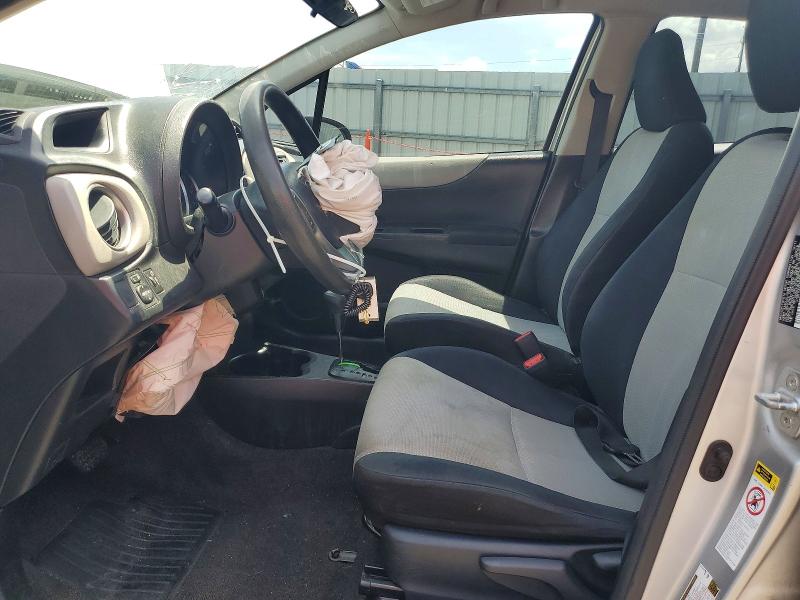 2012 Toyota Yaris VIN JTDKTUD37CD517224 COPART salvage auction — FRONT END, Fl - Cert Of Title Slvg Rebuildable, sold $1,050 on 2026-07-08 (photo 7)