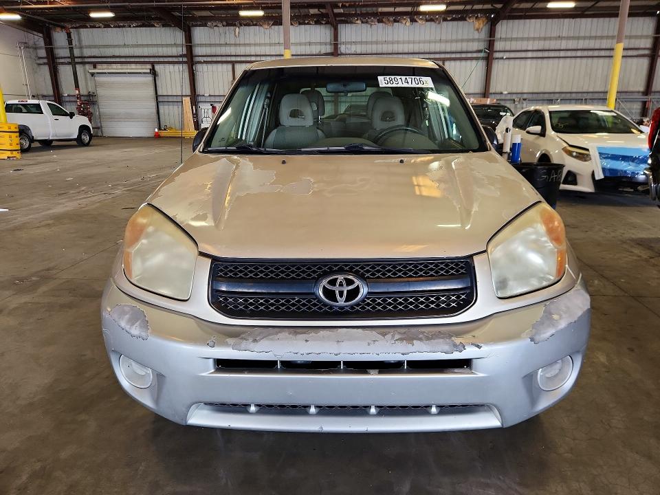 2004 Toyota Rav4 VIN JTEGD20V240024523 COPART salvage auction — MECHANICAL, Ga - Certificate Of Title, sold $675 on 2026-07-29 (photo 5)