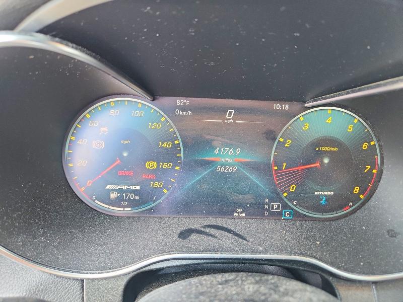 2020 Mercedes-benz Glc VIN WDC0J6EB4LF713439 COPART salvage auction — UNDERCARRIAGE, Ok - Cert Of Title-Salvage, sold $16,200 on 2026-07-31 (photo 9)